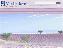 Tablet Screenshot of hu.motherlove.eu